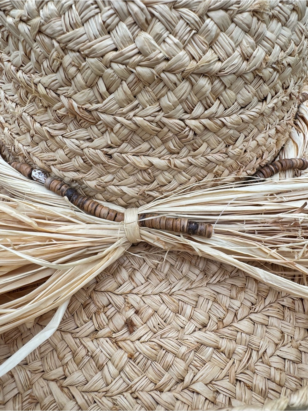 Scala Collection Raffia Straw Sun Hat Beach Resort Boho One Size - Picture 4 of 9